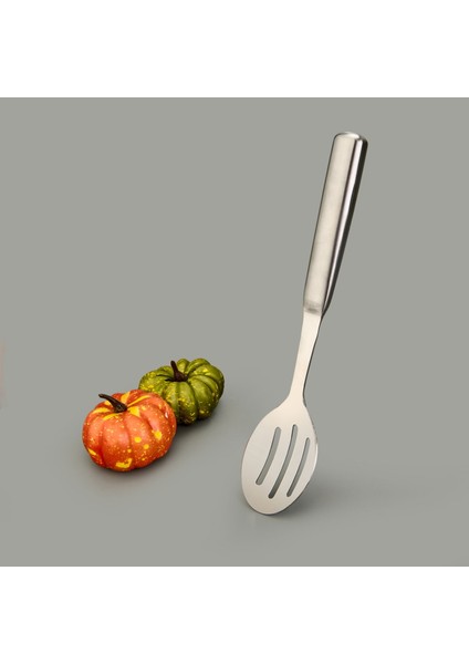 Steel Delikli Servis Kaşığı - Gri fiyatları