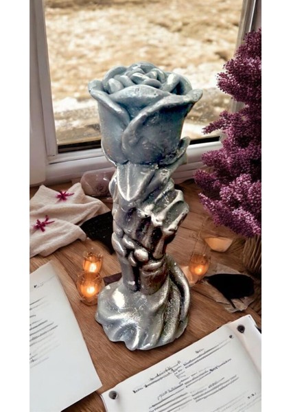 Blue Cat's Home El ve Gül Mum