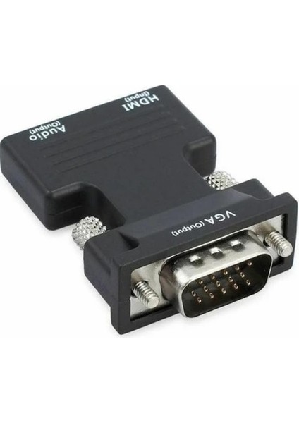 Ses Destekli HDMI To VGA Kablo Çevirici Dönüştürücü fiyatları