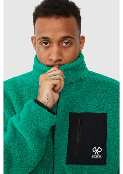 Njal Sherpa Fermuarlı Ceket