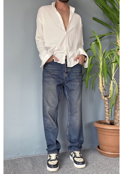 Lacivert Regular Jean - Kot Pantolon indirimleri