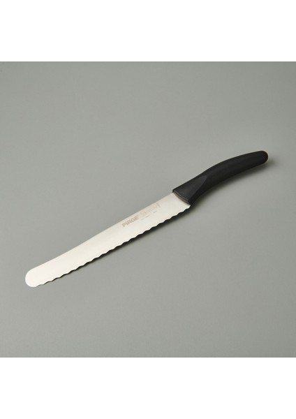 Deluxe Ekmek Bıçağı - Siyah - 18 cm