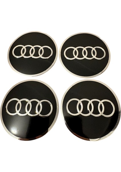 56 mm Alüminyum Jant Göbek Stıcker ve 4 Adet Alüminyum Logolu Sibop Kapak fiyatları