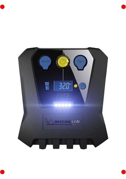 Dijital Göstergeli 12V Hava Pompası 120 Psı