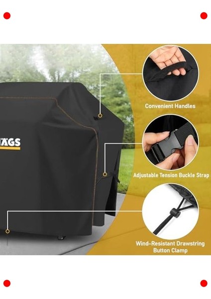 Su Geçirmez Dış Mekan Mangal Koruma Örtüsü fırsatları