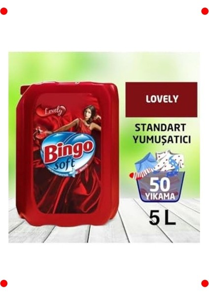 Lovely Kokulu Konsantre Çamaşır Yumuşatıcısı 5 L fiyatları