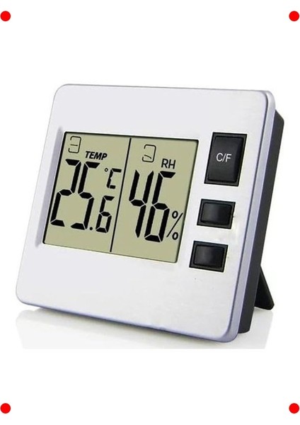 Dijital Iç Oda Termometre ve Nem Ölçer