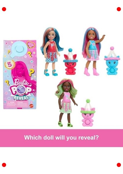 Chelsea Milkshake Sürpriz Bebek Serisi - 3+ Yaş modelleri