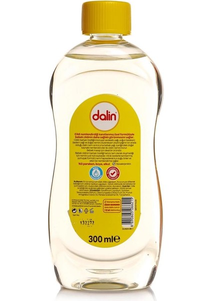 Dalin Nem Koruma Bebek Yağı 300 ml fırsatları