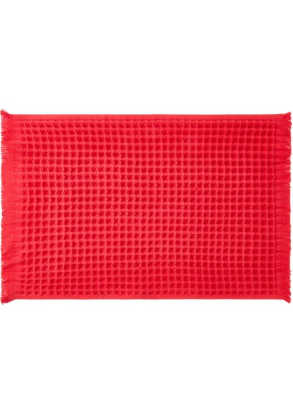Soft Waffle Mutfak Havlusu - Kırmızı - 30X45 cm fiyatları