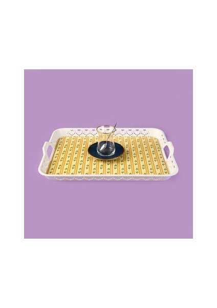 Kitchen Botanik Tepsi - Renkli - 41X31 cm fiyatları