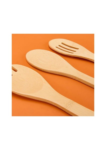 Ravili 3'lü Bambu Servis Seti - Açık Kahverengi modelleri