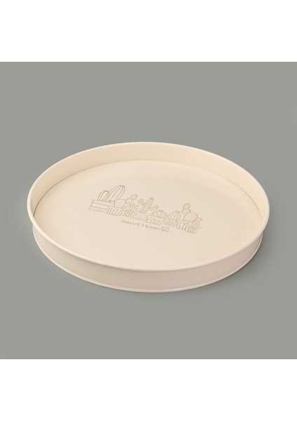 Yuvarlak Tepsi - Krem - 38 cm fiyatları