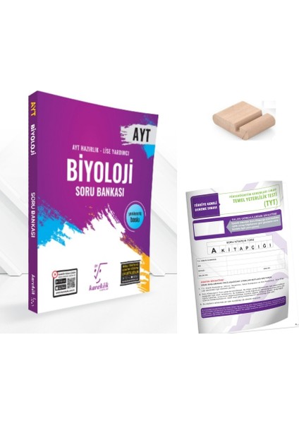 Ayt Biyoloji Soru Bankası Ayt 2026+TELEFON Tutucu +Deneme