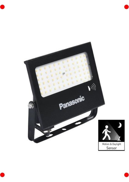 Sensörlü 50W LED Projektör 4000K Sarı Işık fiyatları