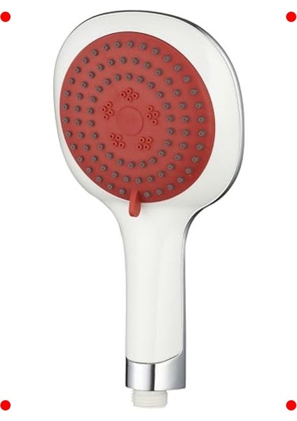 Kırmızı Renk Ergonomik El Duşu