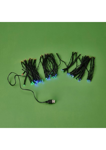 100 LED Işık Zinciri - Renkli - 10 M fiyatları
