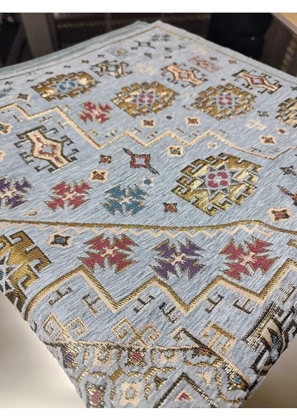 Desenli Jakarlı Örtü masa,sehpa örtüsü