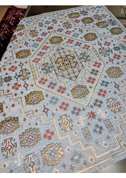 Desenli Jakarlı Örtü masa,sehpa örtüsü fırsatları