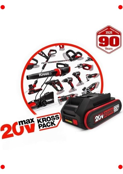 20V 2.0AH Li-Ion Profesyonel Yedek Akü fırsatları