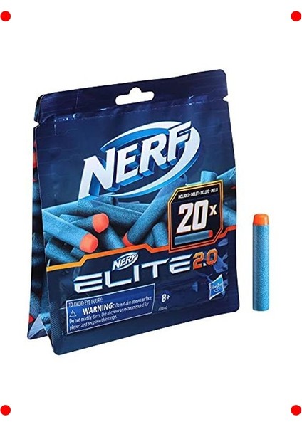 Evrensel Uyumlu Yedek Dart Paketi - 20 Adet