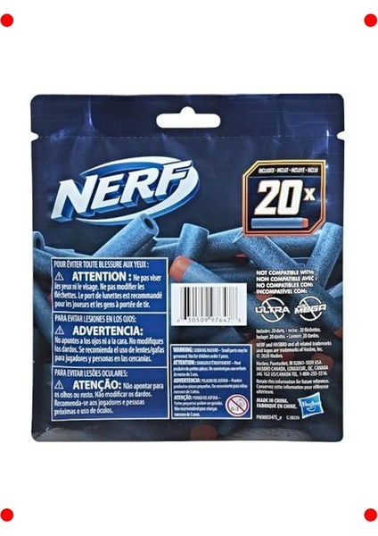 Evrensel Uyumlu Yedek Dart Paketi - 20 Adet fırsatları