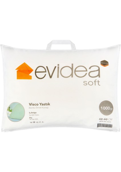 Soft Visko Yastık - Beyaz - 40X60 cm modelleri