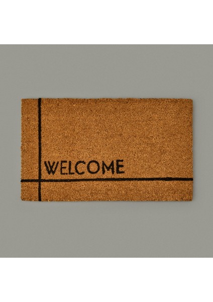 Home Welcome Kapı Önü Paspası - Bej - 35X60 cm fiyatları
