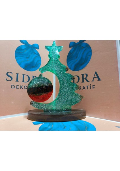 Epoksi Yılbaşı Ağacı modelleri