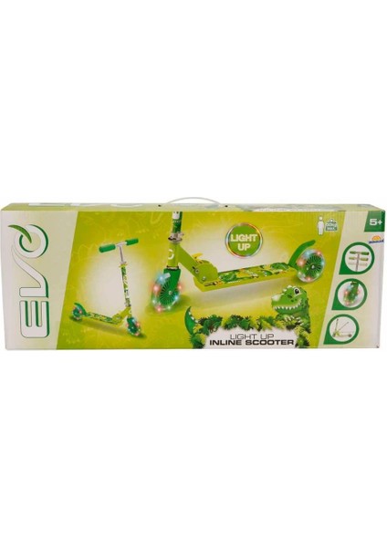 Evo 2 Tekerlekli Katlanabilir Dino Inline Işıklı Scooter fırsatları