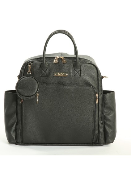 M&y Maia Anne Bebek Bakım Sırt Çantası 7310 Siyah