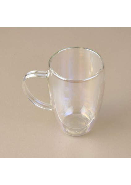 Colors Çift Cidarlı Latte Kupa - Şeffaf - 450 ml modelleri