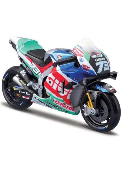 Nessiworld 1:18 Lcr Honda 2021 Model Motosiklet