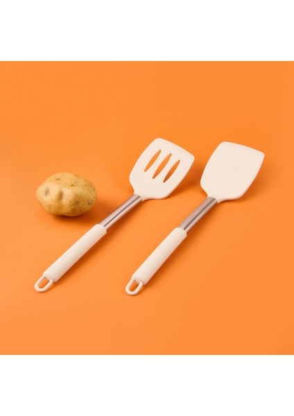 Morenita 2 Parça Silikon Servis Seti - Gri / Beyaz fiyatları