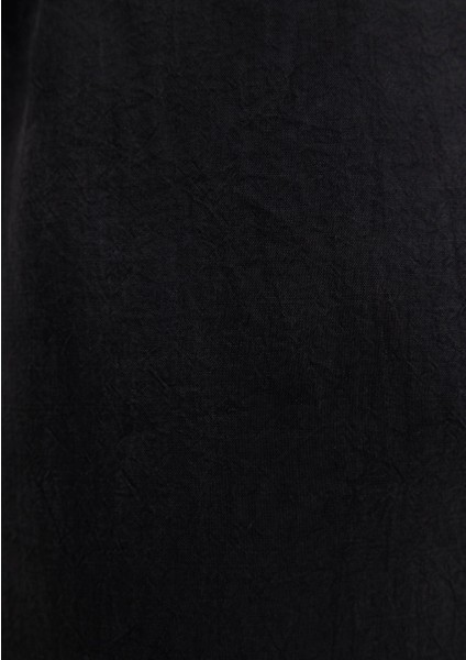 Beli Bağcıklı Antrasit Liyosel Pantolon 1011023-70087