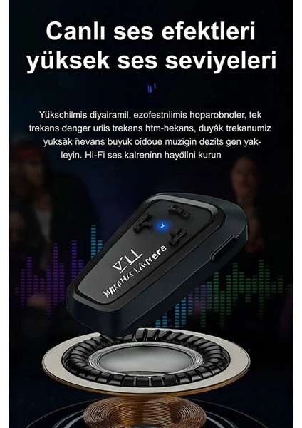 Y11 Bluetooth Kulaklık Mikrofonlu Motosiklet Kulaklığı Intercom Bt 5.3 fiyatları