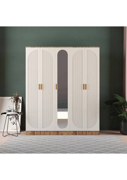 Soho 5 Kapaklı Eko Gardırop - Mdf Kapak fiyatları