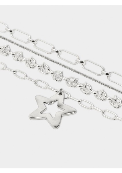 Bağlantılı ve Yıldızlı Kolye Seti fiyatları