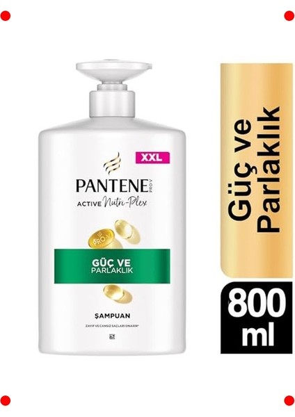 Güç ve Parlaklık Veren Şampuan 800 ml fiyatları