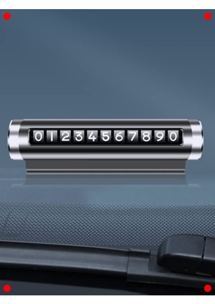 Araç Içi Alüminyum Gizlenebilir Park Numaratör indirimleri
