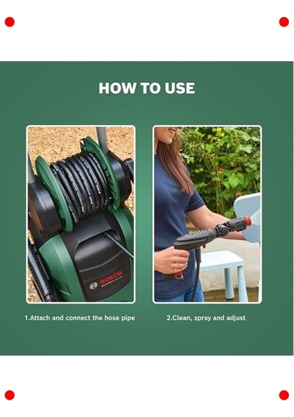 Basınçlı Yıkama Hortum Uzatması - 6 Metre (160 Bar'a Kadar) fırsatları