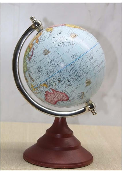 Dekoratif Dünya Küre Biblo