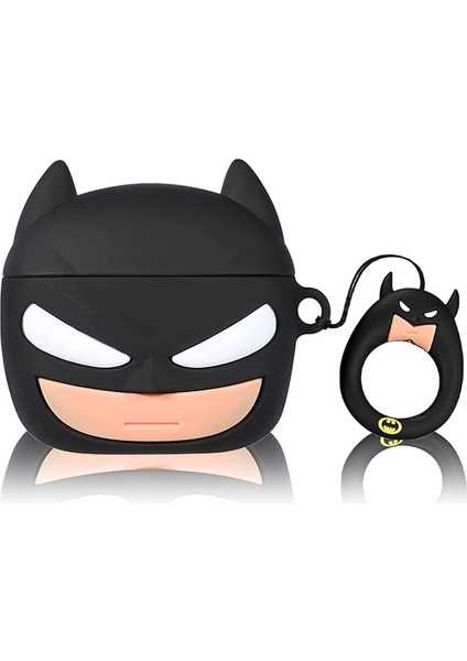 Apple Airpods Pro 3 Kılıf Karakter Figürlü Batmn