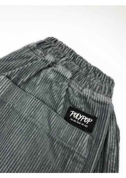 Fitilli Kadife Loose Fit Beli Lastikli Pantolon indirimleri