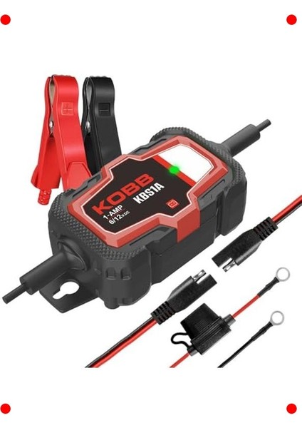 Akıllı 6V/12V Akü Şarj & Bakım Cihazı