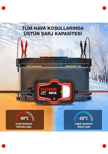 Akıllı 6V/12V Akü Şarj & Bakım Cihazı modelleri