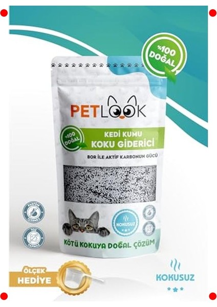 Aktif Karbonlu Kedi Kumu Koku Giderici, Kokusuz 300 gr fiyatları