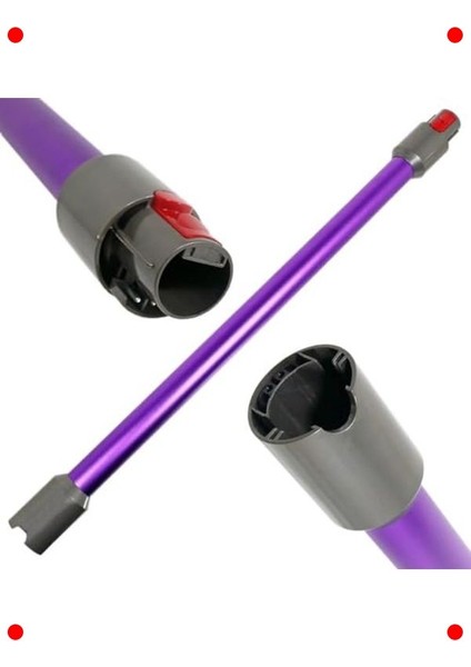 V7-V15 Uyumlu Mor Dikey Süpürge Borusu fırsatları