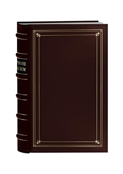 Foto 204- Ring Fotoğraf Albümü Için 4 ile 6 Baskılar, Şarap Rengi/bordo Deri ile Akzente Cover fiyatları