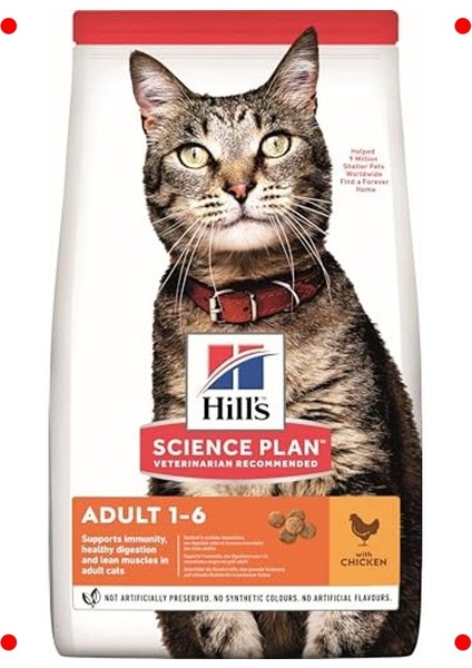 Tavuklu Yetişkin Kedi Maması 8+2 kg